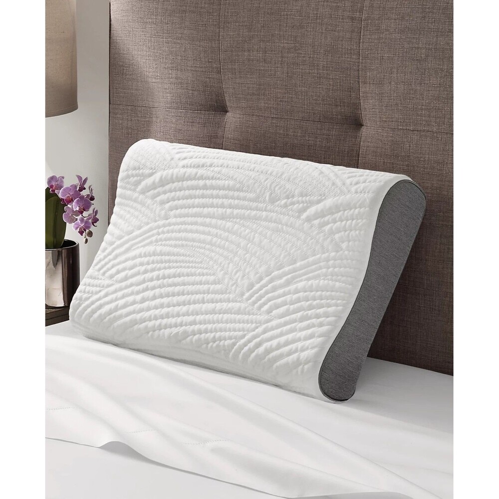 HOTEL COLLECTION Memory Foam Contour Gel Infused Pillow Standard/Queen